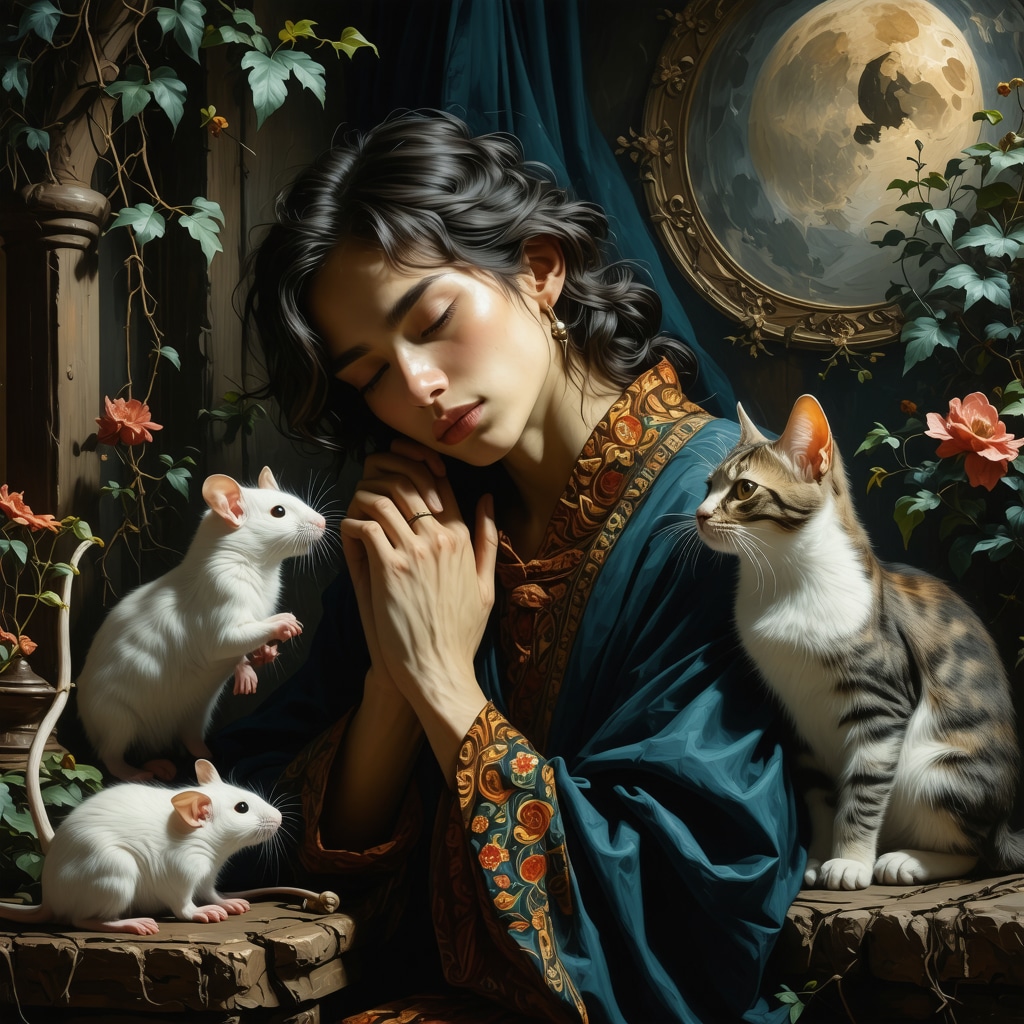 A visa o sopîrlă sau o mață în islam: Interpretarea viselor cu animale sacre