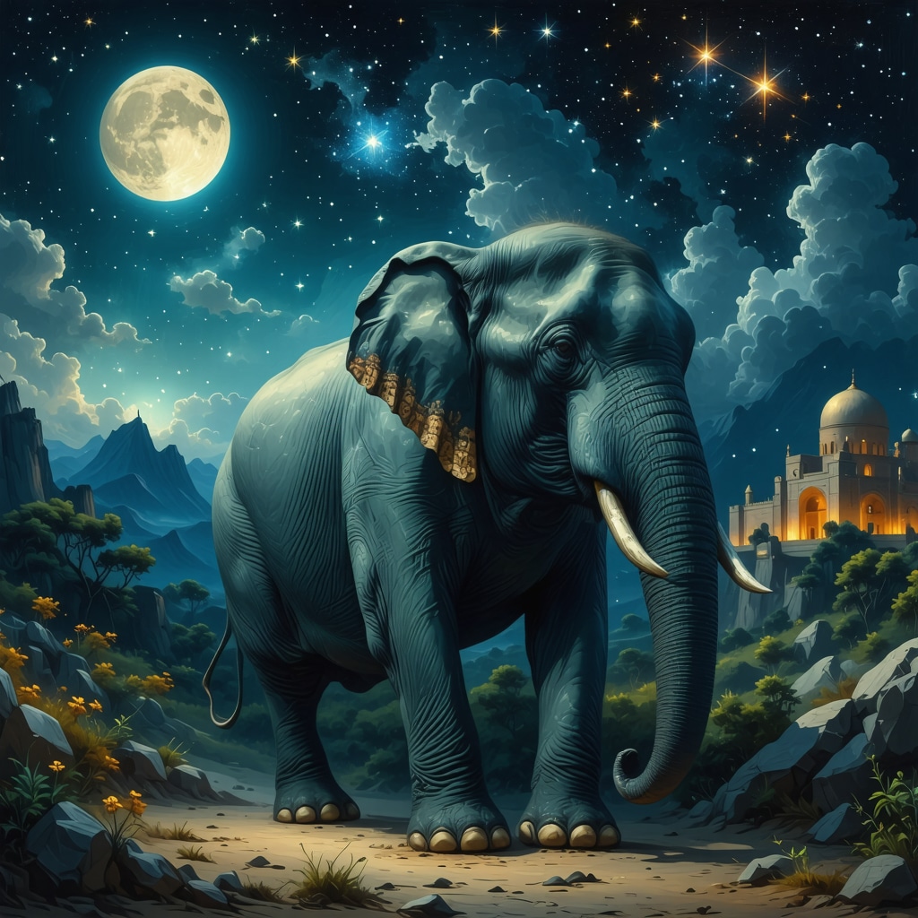 A visa slona în islam: Ce transmite acest simbol în vis?