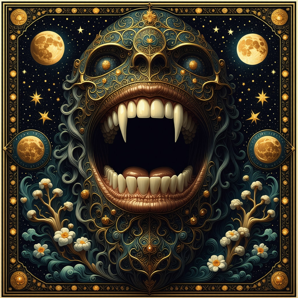 Interpretarea viselor cu dinți în islam cu simboluri și emoții Simboluri detaliate ale dinților și expresii emoționale în interpretarea viselor islamice