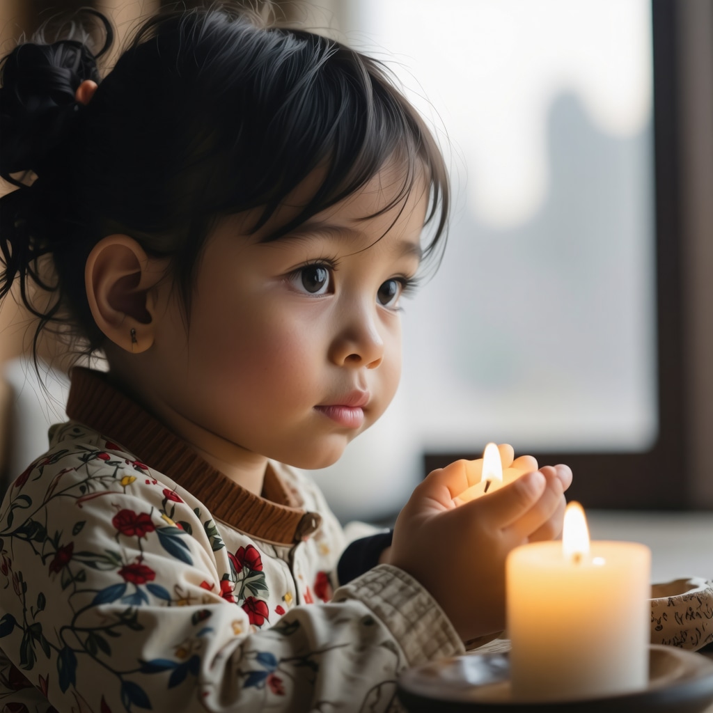 Simbolismul mala dijete în visele islamice Imagine simbolică a unui copil înconjurat de motive islamice luminoase