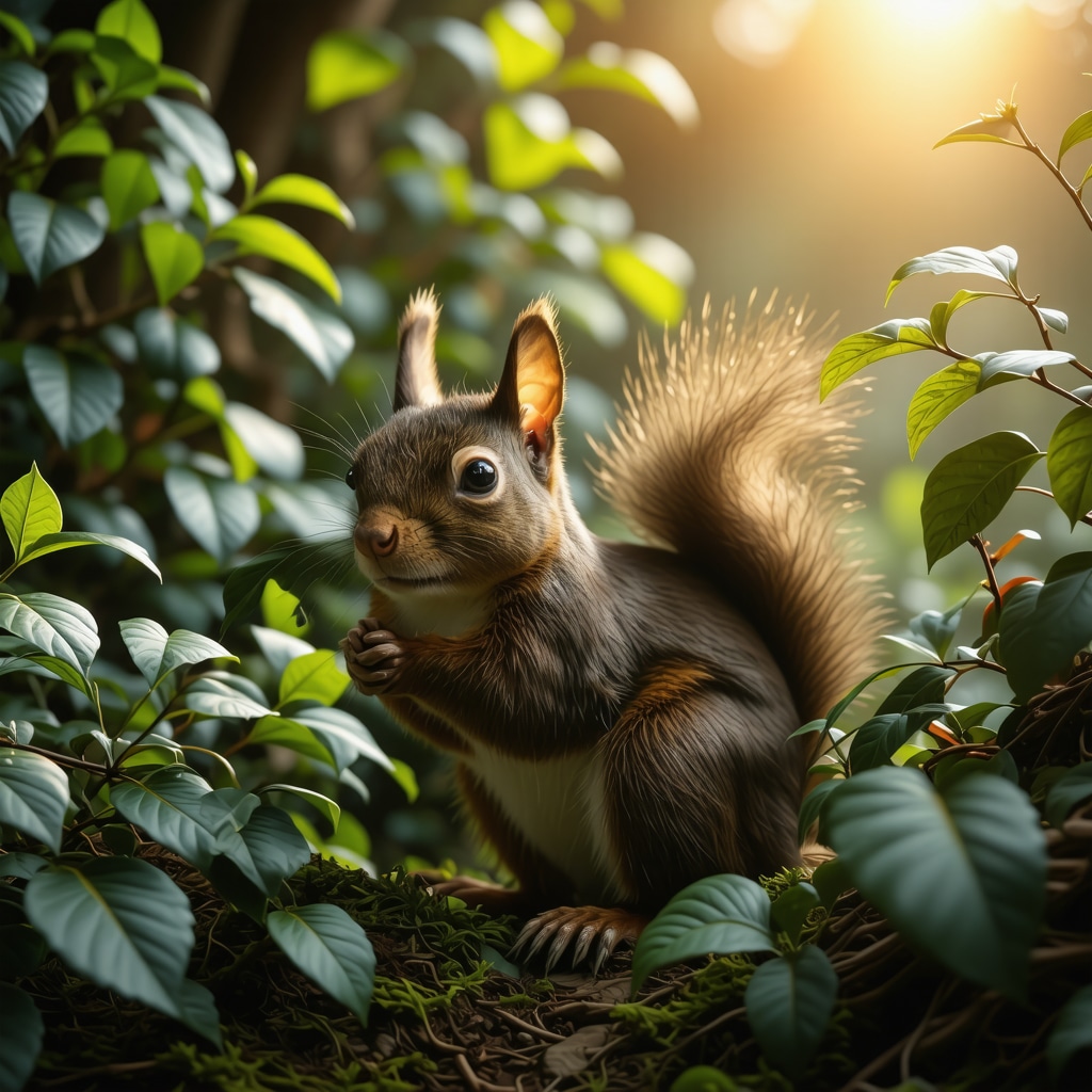 A visa vjevericu în islam: Semnificații sacre și mesaje 2024