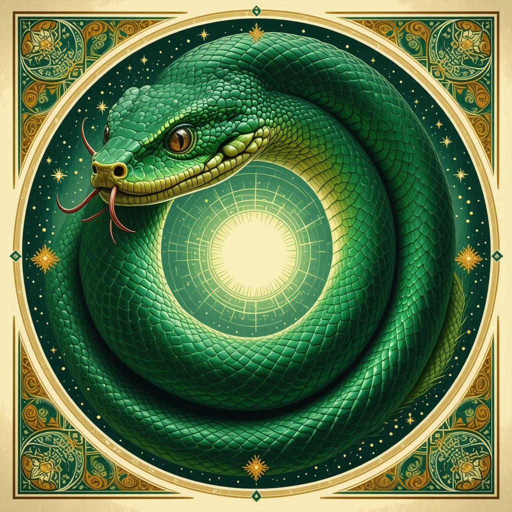 A visa zelenu șarpe în islam: Semnificații spirituale 2024