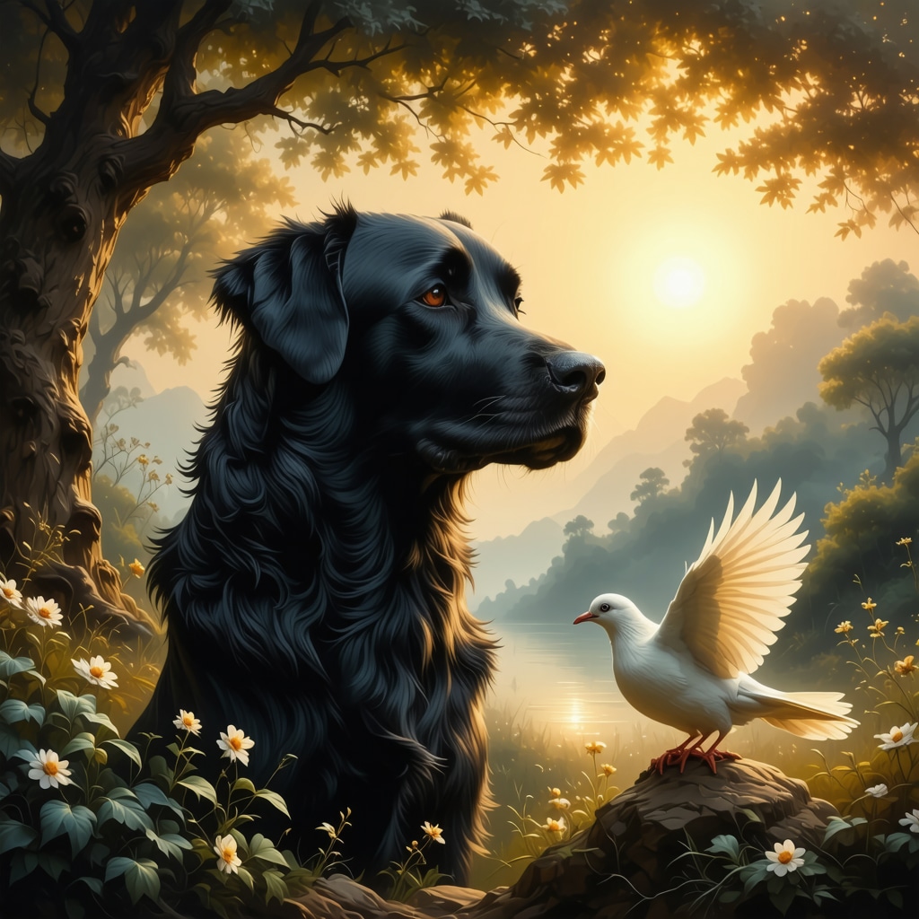 Vise despre crnog un câine în islam: Mesaje divine și interpretări sacre pentru 2024