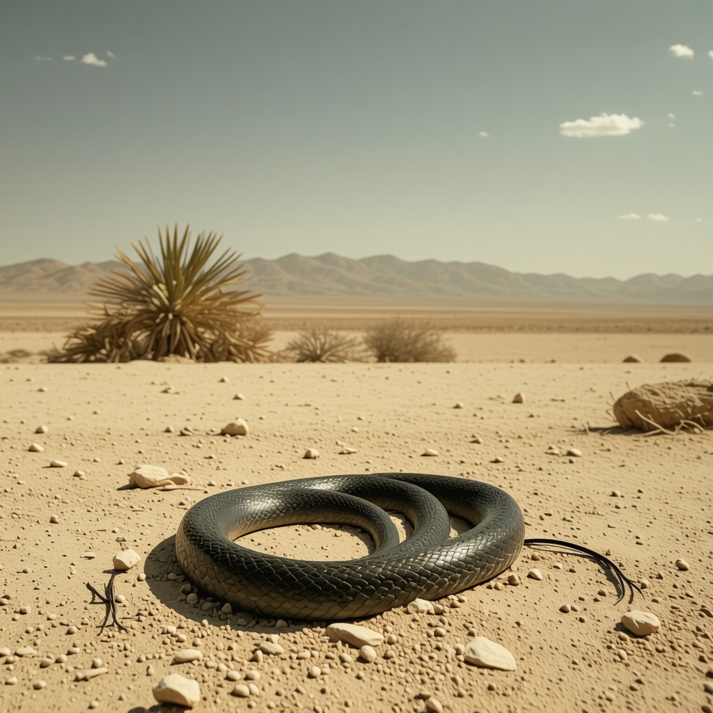 Vise despre șarpe negru în islam: Ghid complet despre simbolism și semnificație spirituală