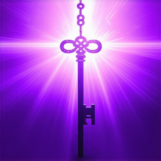 Chei vechi cu simboluri spirituale islamice într-un decor mistic