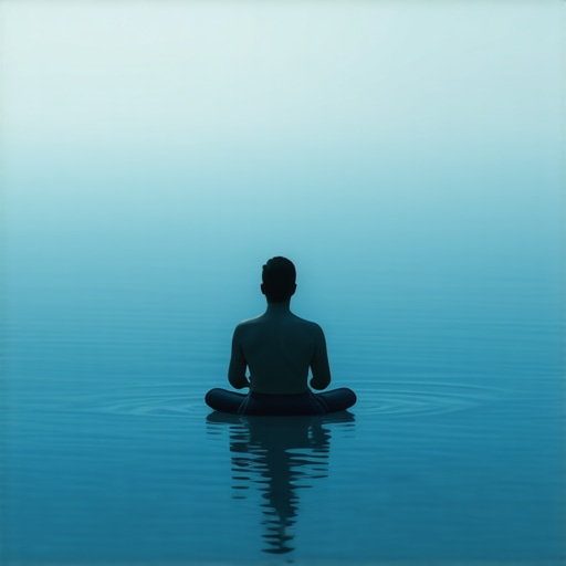 Deep Water Symbolism in Islamic Dream Interpretation Illustration of symbolic water in a spiritual Islamic dream context