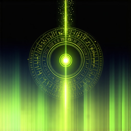 Scene simbolică a viselor islamice despre sănătate cu elemente divine