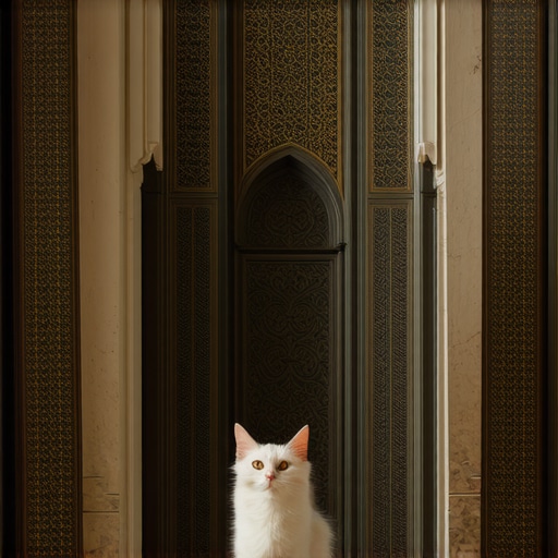 Vise cu o pisică albă în islam: Semnificații spirituale și avertismente sacre