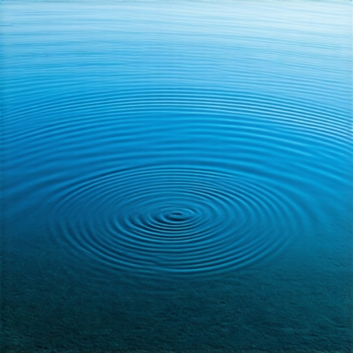 Deep Islamic Dream Interpretation of Water Mystical representation of water symbolizing spiritual cleansing and divine messages in Islamic dreams