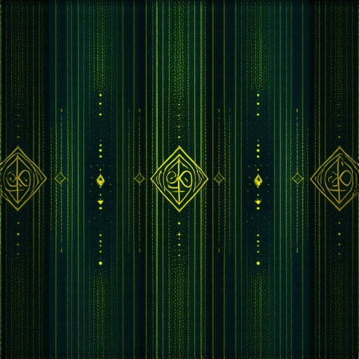 Divine symbols in Islamic dream interpretation Spiritual scene illustrating Islamic dream symbols and divine messages