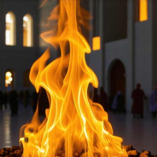Vise despre foc în Islam: Interpretări Sacre și Mesaje Divine pentru Protecție și Avertismente Spirituale