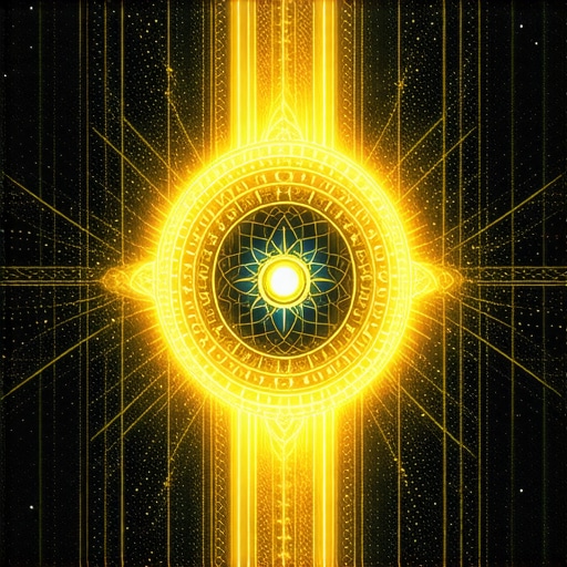 Divine Symbols in Islamic Dream Interpretation A vibrant scene illustrating Islamic symbols of protection and prosperity in dreams.