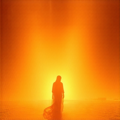 Dream of Perseverance and Sacrifice in Islam Serene Islamic style illustration of a dream symbolizing perseverance and sacrifice