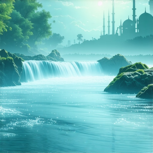 Interpretarea viselor despre apă în islam: Semnificații sacre pentru purificare și sănătate