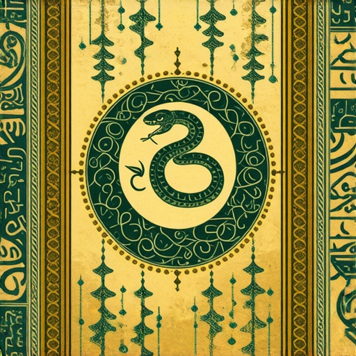Islamic Symbols in Dreams: Spiritual Wisdom and Protection Islamic symbols like water and snakes representing spiritual messages in dreams