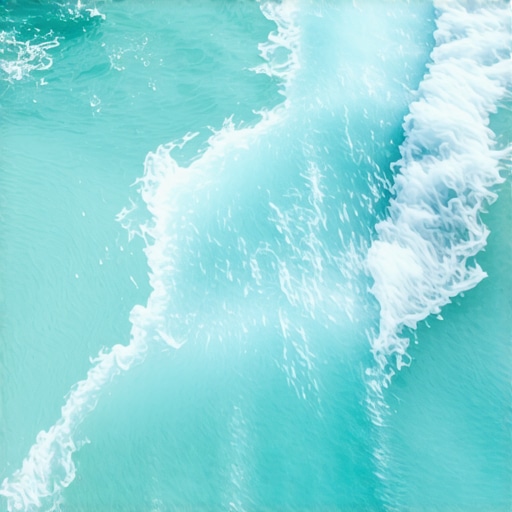 Dreamscape with flowing water representing spiritual cleansing in Islamic tradition