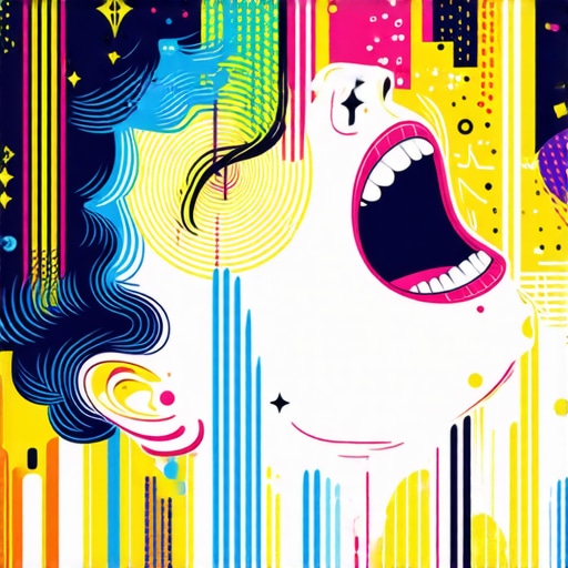 Vise despre căderea dinților în islam: simbolism și interpretări Person dreaming about falling teeth with spiritual symbols in islam, detailed artwork