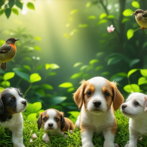 Interpretarea visului cu cățeluși și alte animale mici în islam: Semnificații sacre și protecție divină